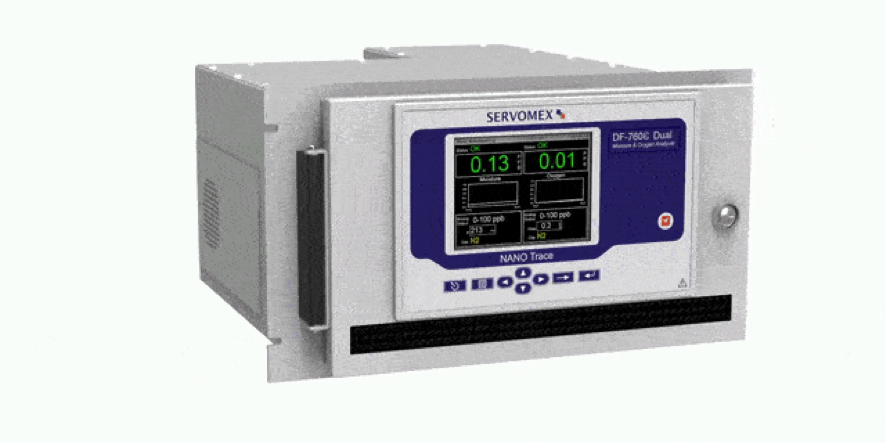 DF-760 NanoTrace Ultra – Analisador de traços de umidade e oxigênio em gases ultrapuros por TDLAS
