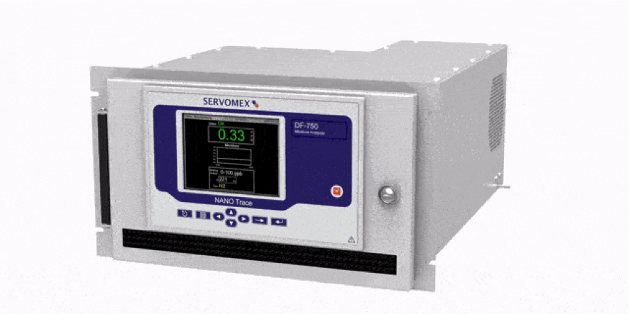 ServoPro DF-730 NanoTrace – Medição de umidade em HCl por TDLAS